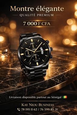 Montre classique homme 
