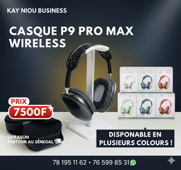 Casque Bluetooth p9