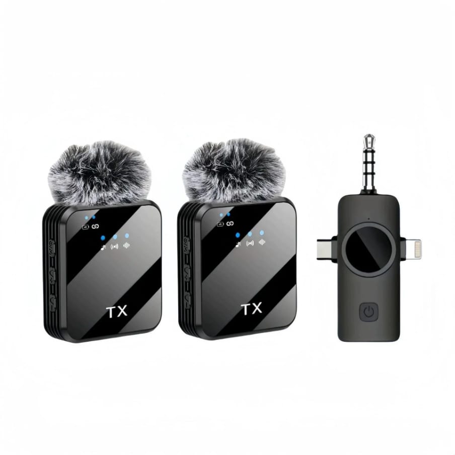  F11-2 3-in-1 WIRELESS LAVALIER MICROPHONE SYSTEM _0