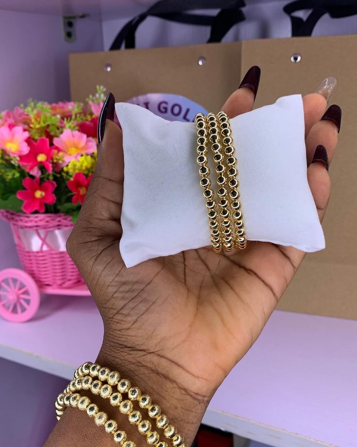 Bracelet Stainless avec perles
