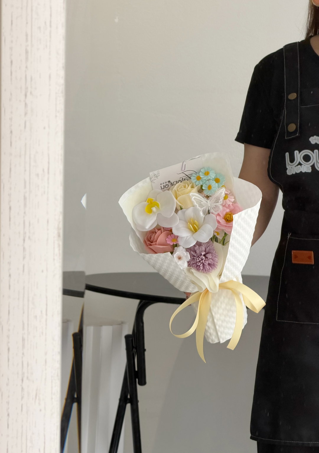 Soap Flower Mixed Bouquet  ( Tulip )