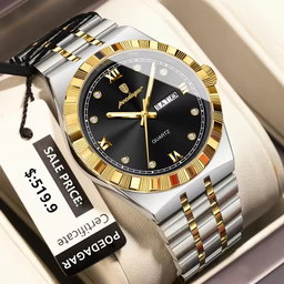 Luminous Quartz Men's Watch