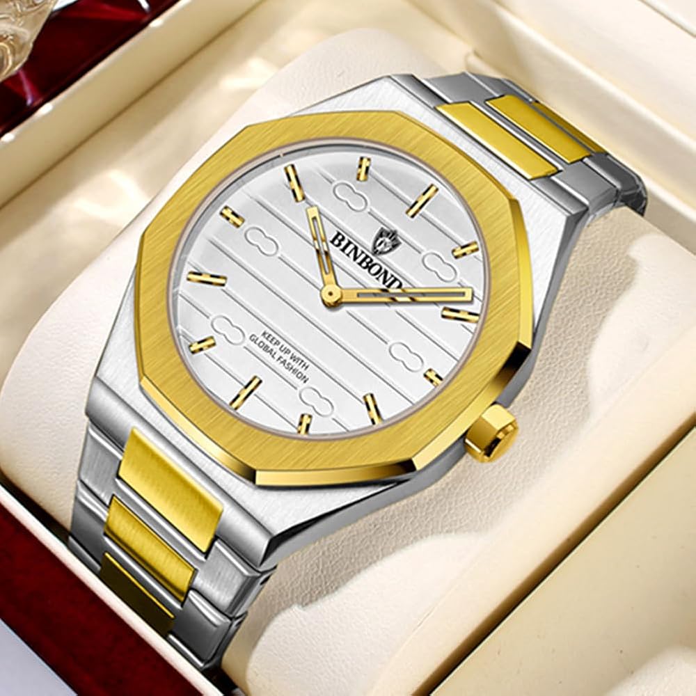 BINBOND Luxury Men’s Watch ( water proof )_0
