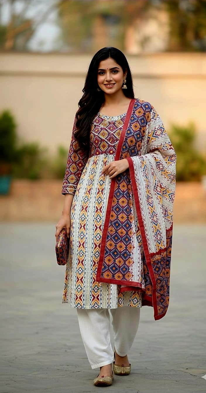 Three Piece  Cotton febrics_4