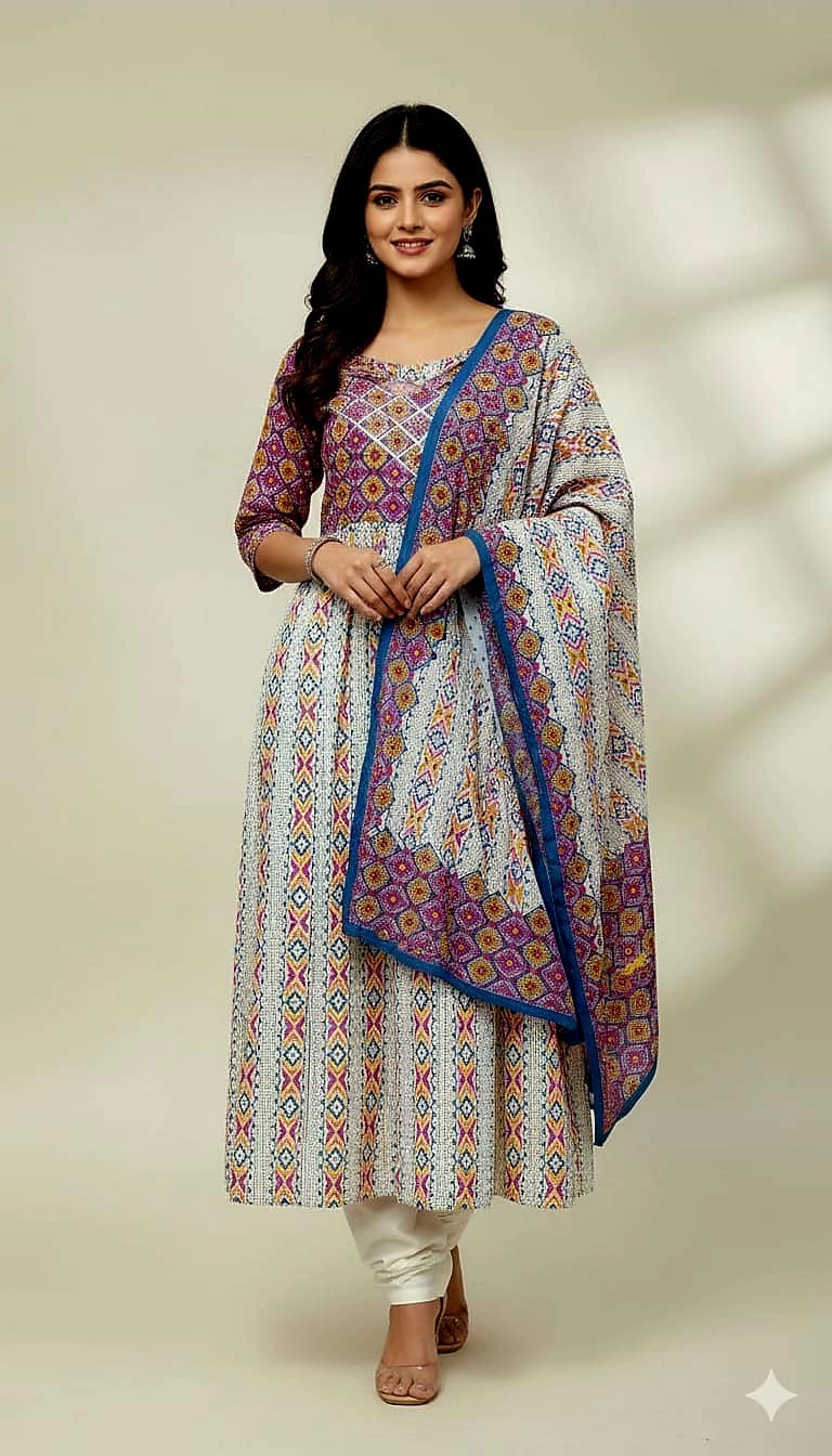 Three Piece  Cotton febrics_11