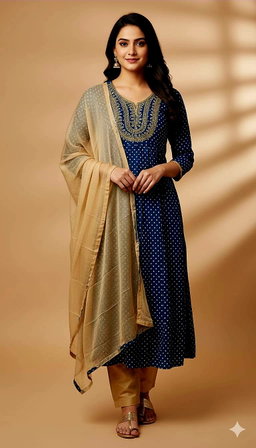 Three Piece  Cotton febrics