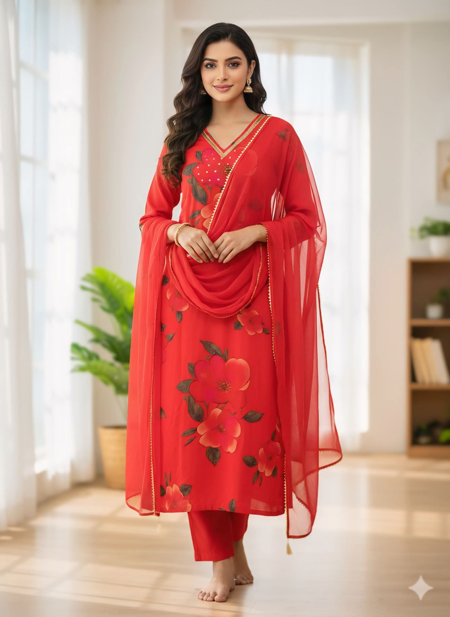 Indian weat less Georgette_0