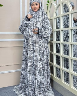 Salah long khimar