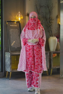 Plaju Khimar Set  ফেব্রিকঃ সফট চায়না লিলেন