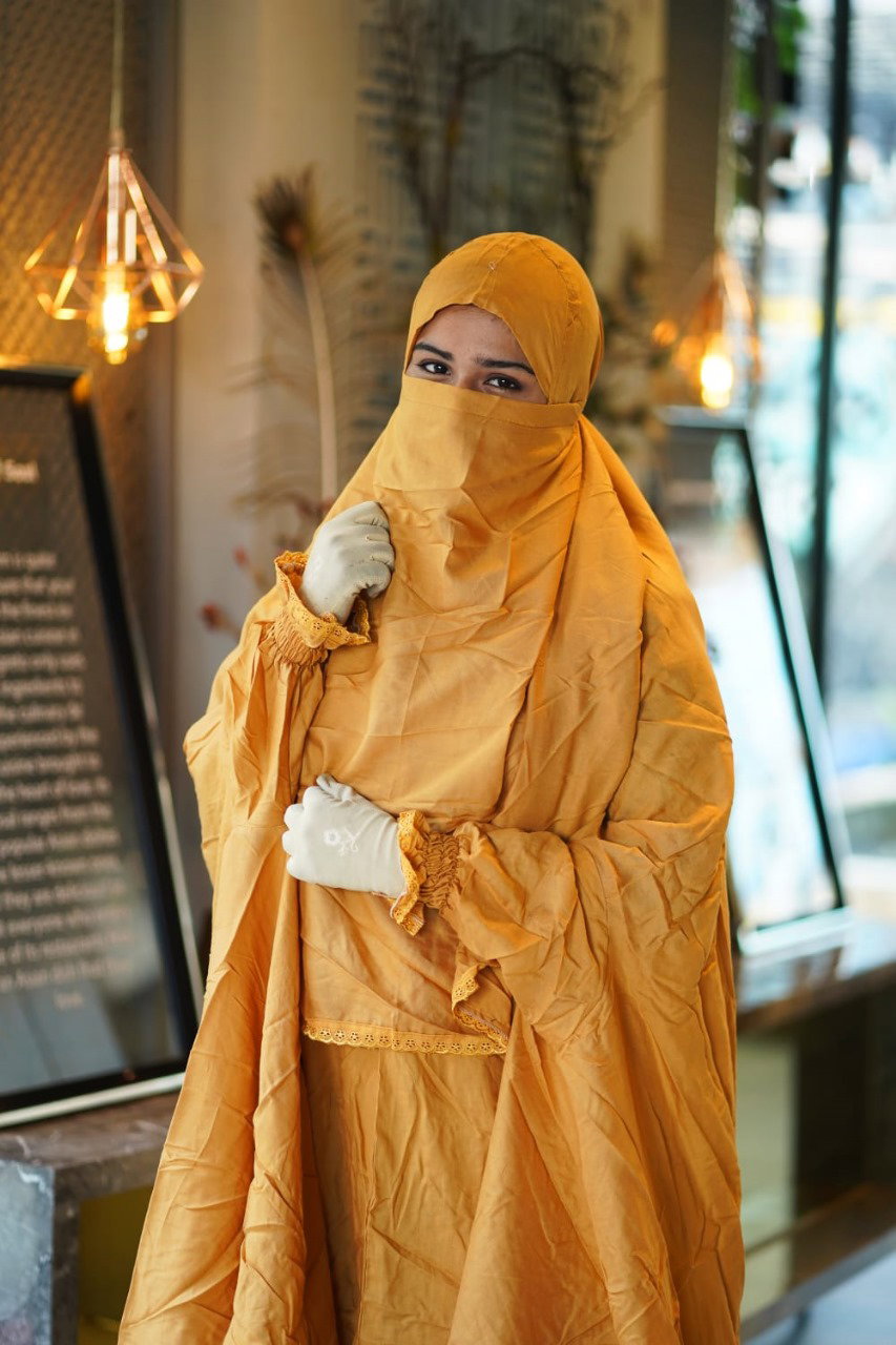 Plaju Khimar Set  ফেব্রিকঃ সফট চায়না লিলেন_1