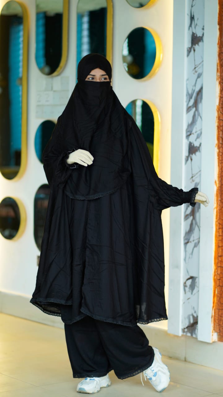 Plaju Khimar Set  ফেব্রিকঃ সফট চায়না লিলেন_3