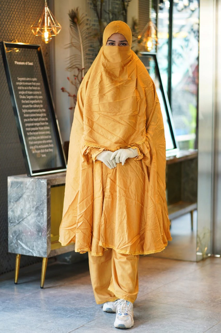 Plaju Khimar Set  ফেব্রিকঃ সফট চায়না লিলেন_5