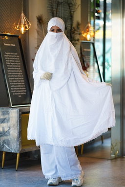 Plaju Khimar Set  ফেব্রিকঃ সফট চায়না লিলেন