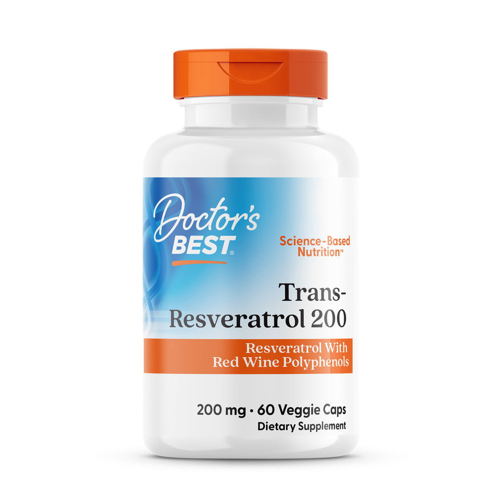 Doctor's Best - Trans-Resveratrol 200 with Resvinol
