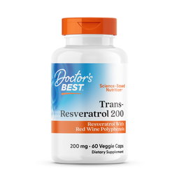Doctor's Best - Trans-Resveratrol 200 with Resvinol