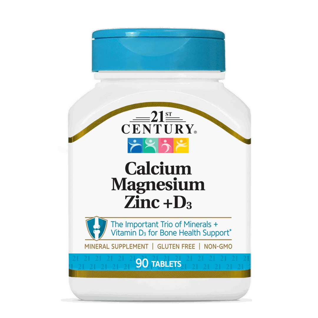 21 Century - Cal Mag Zinc +D3