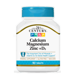 21 Century - Cal Mag Zinc +D3