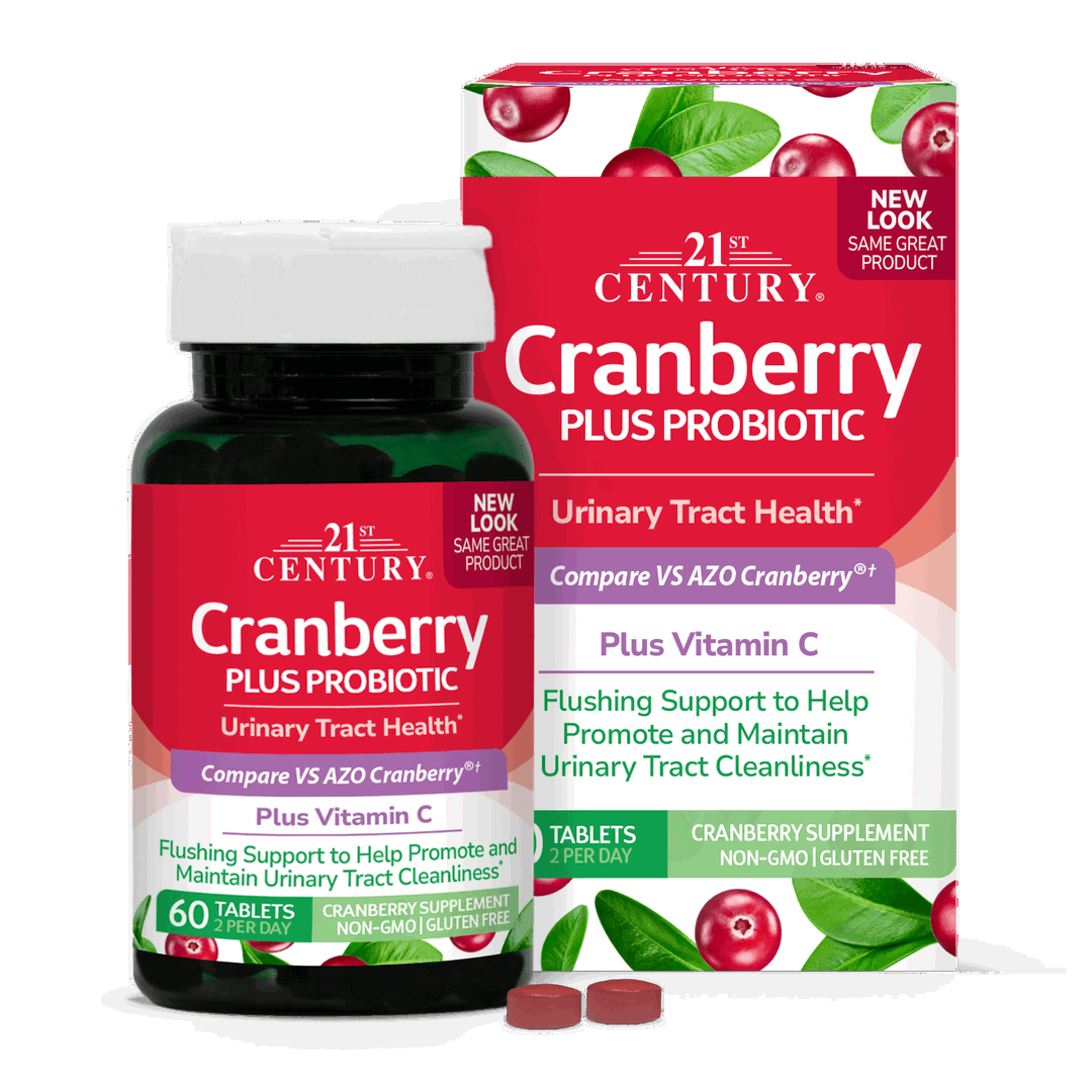 21 Century - Cranberry Plus Probiotic