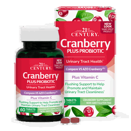 21 Century - Cranberry Plus Probiotic