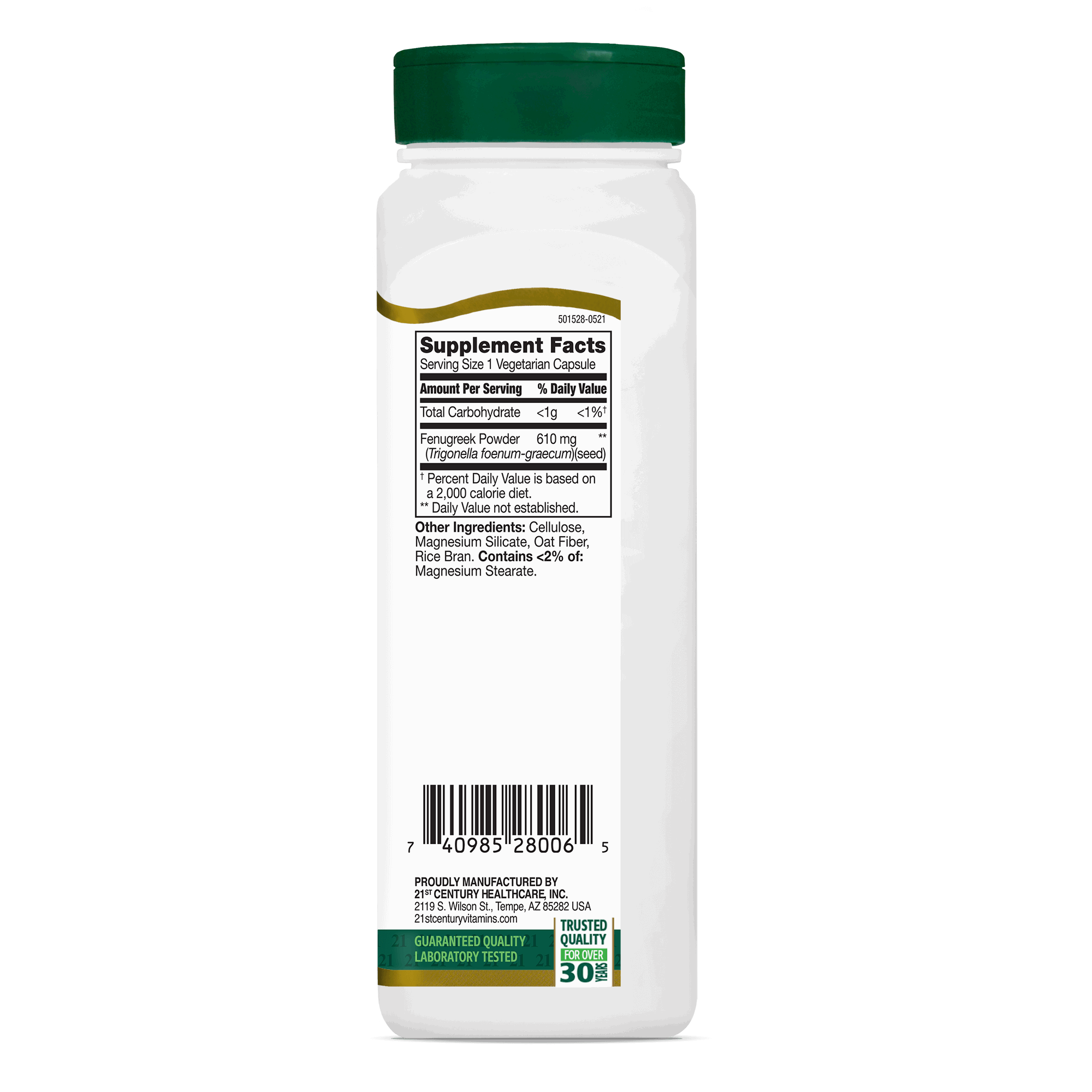 21 Century - Fenugreek 610 mg_1