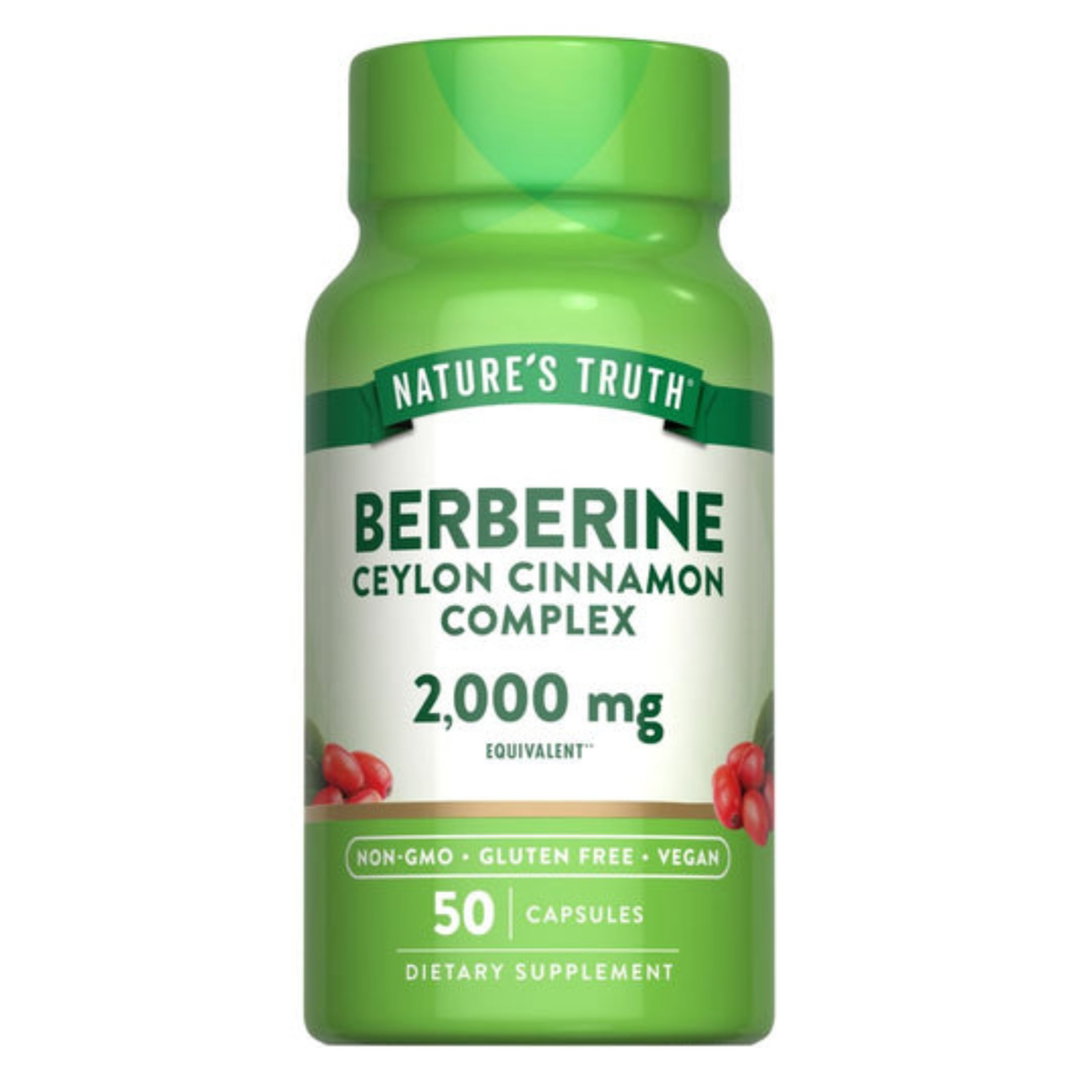 Nature's Truth - Berberine with Ceylon Cinnamon Complex 2,000mg