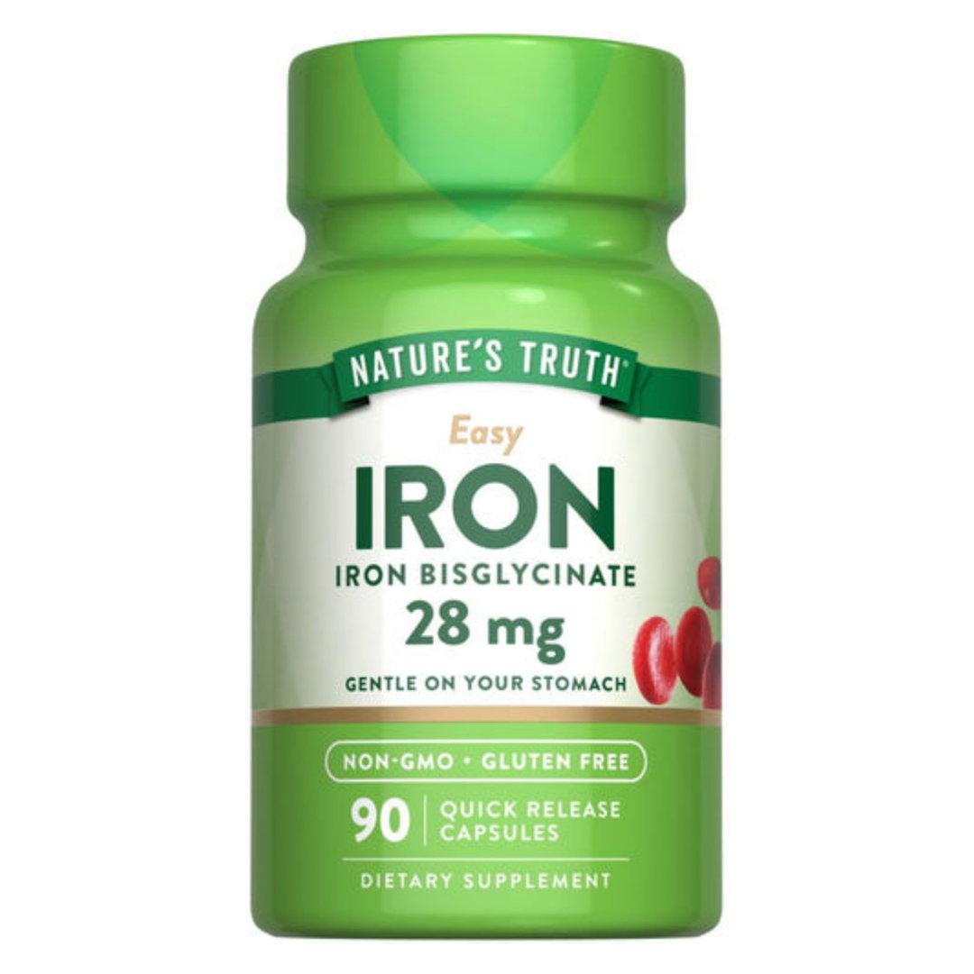 Nature's Truth - Easy Iron 28 mg (Iron Bisglycinate)