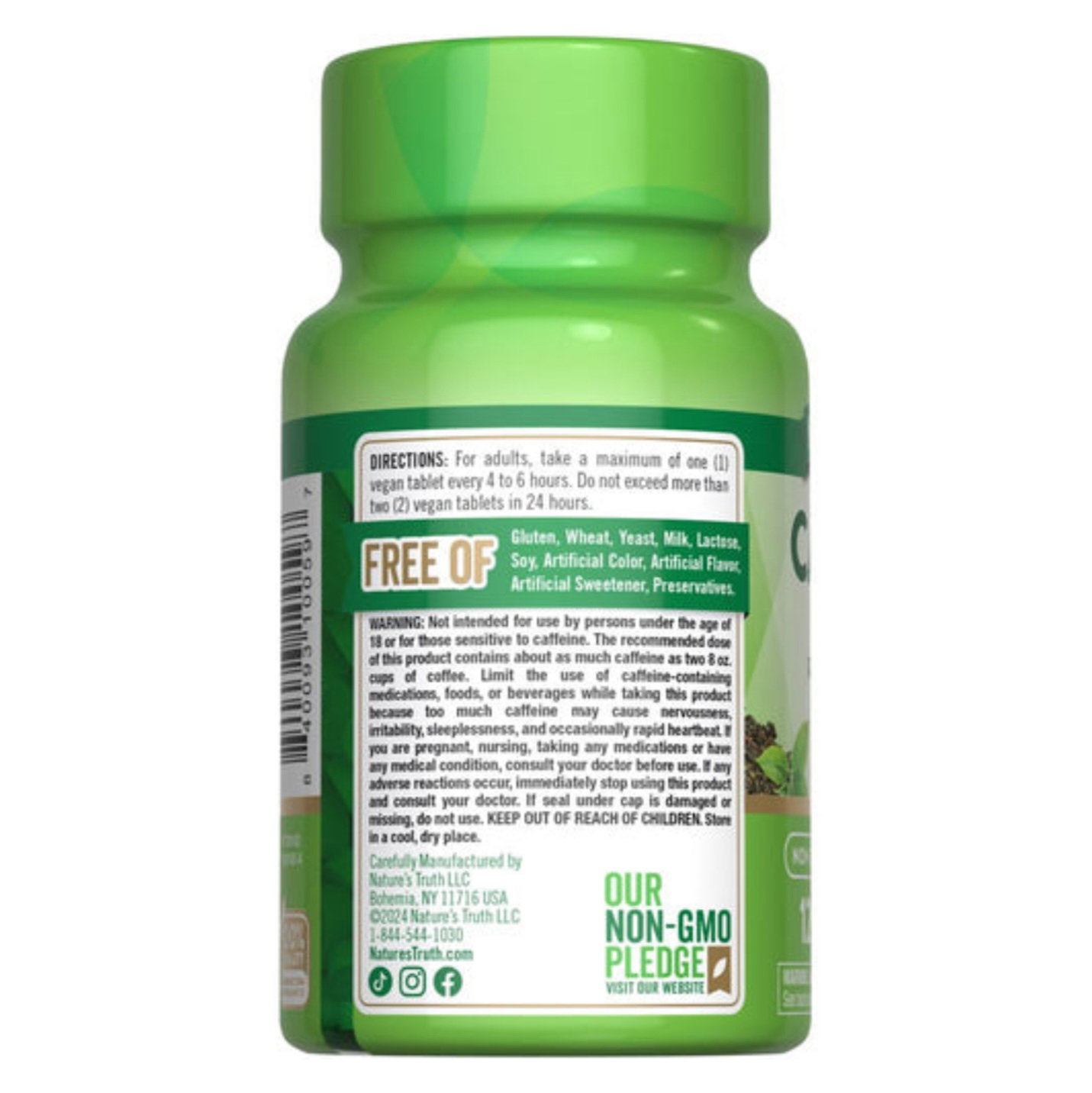 Nature's Truth - Caffeine 220 mg with Green Tea Extract_1