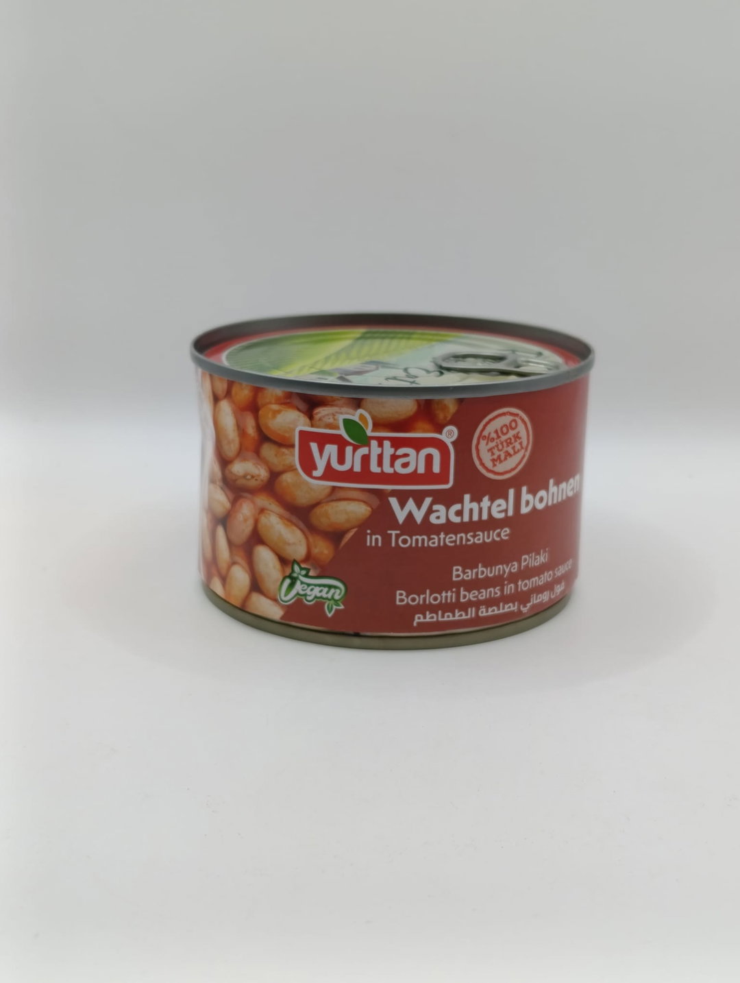 400g | Yurttan Wachtel Bohnen in Tomatensauce | يورتان فاصولياء بصلصة الطماطم