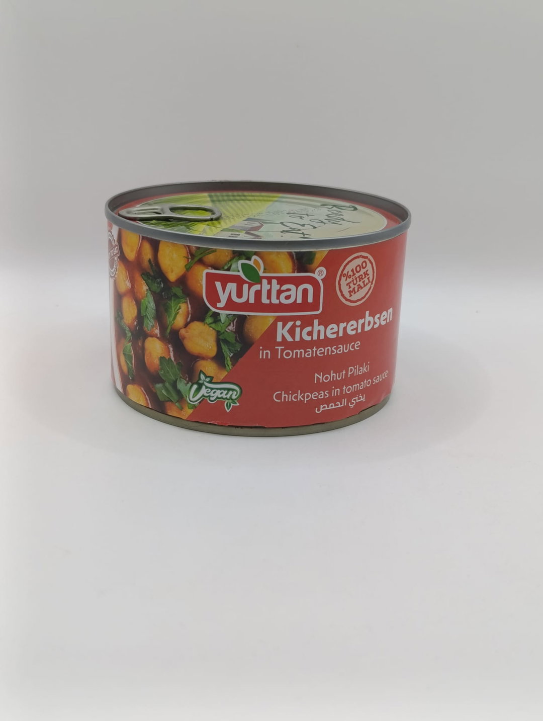 400g | Yurttan Kichererbsen in Tomatensauce | يورتان حمص بصلصة الطماطم