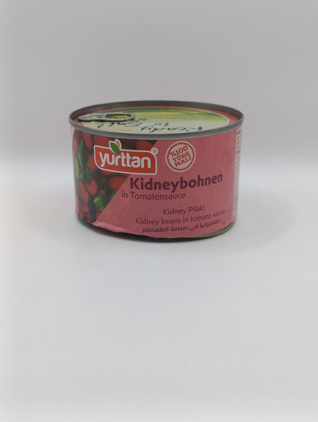 400g | Yurttan Kidnybohnen in Tomatensauce | فاصولياء حمراء بصلصة الطماطم