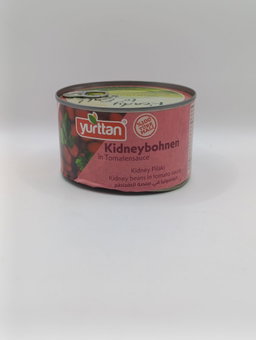 400g | Yurttan   Kidnybohnen in Tomatensauce | فاصولياء حمراء بصلصة الطماطم