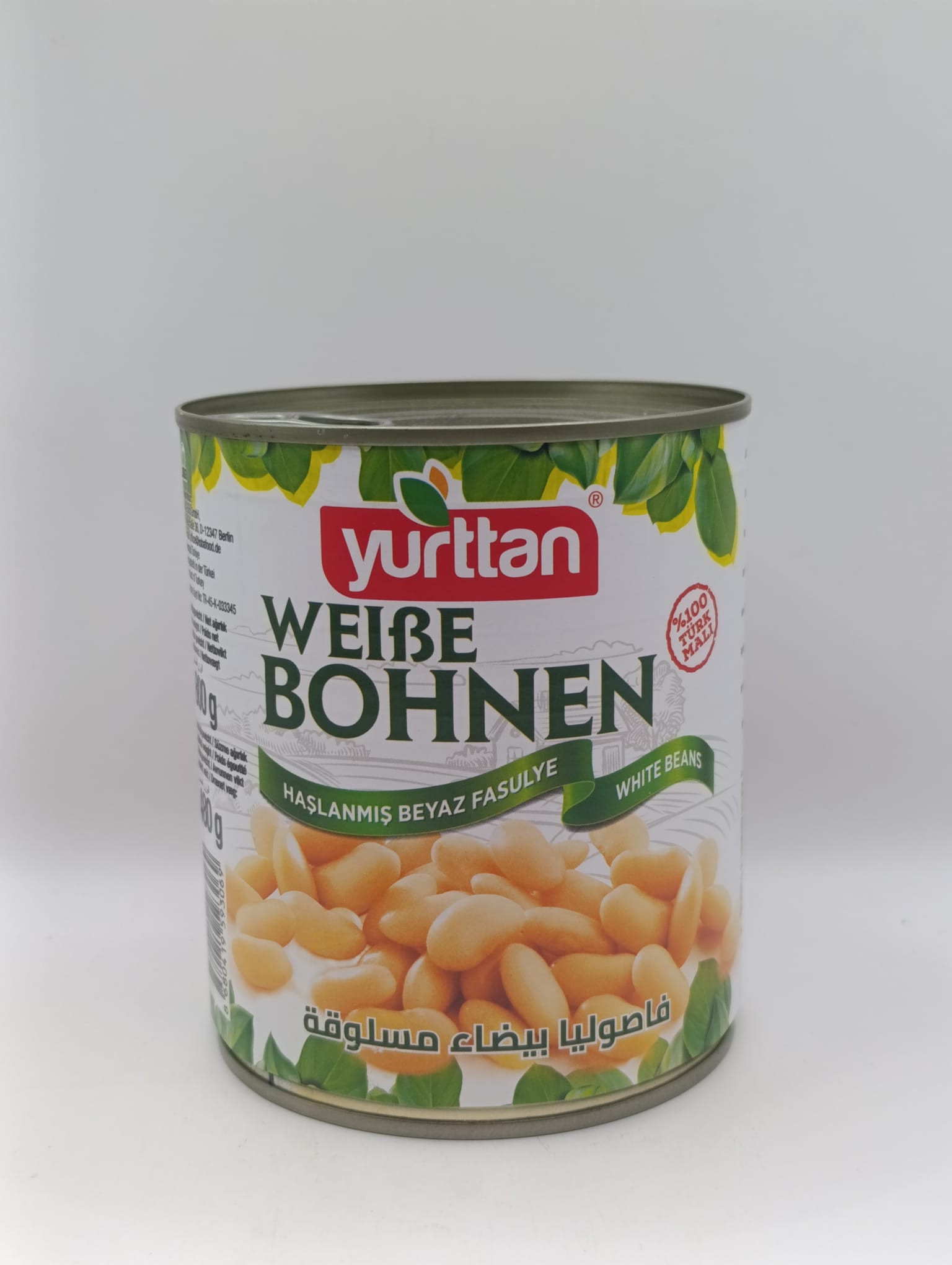 800g | Yurttan   weiße Bohnen | يورتان فاصولياء بيضاء