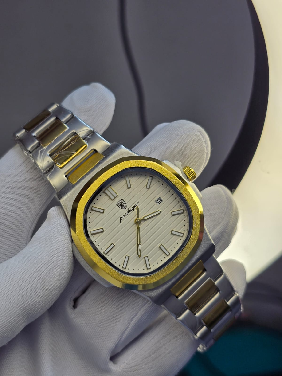 Luxury Two-Tone Wrist Watch_3