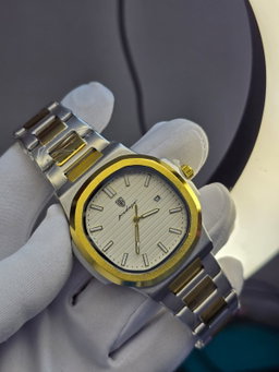 Luxury Two-Tone Wrist Watch
