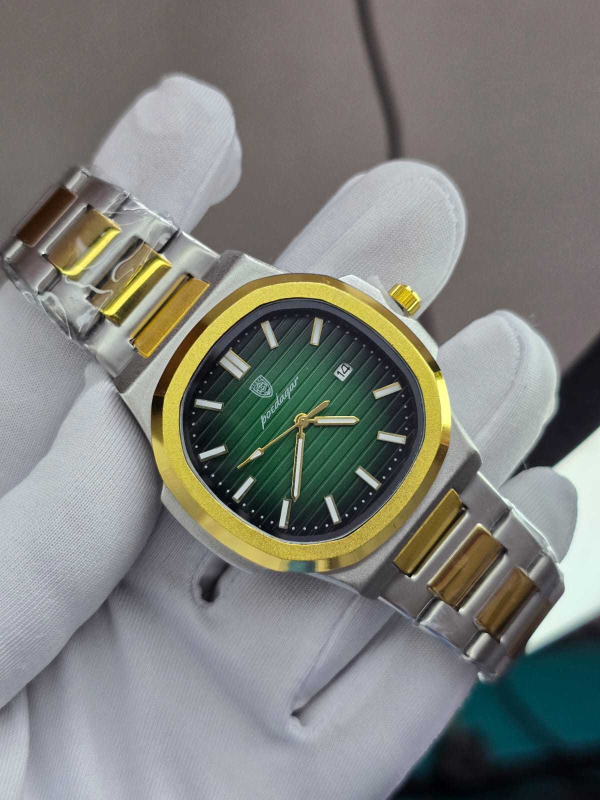 Luxury Two-Tone Wrist Watch_1