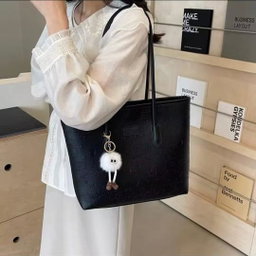 New doll tote bag with doll  Size:38/26cm