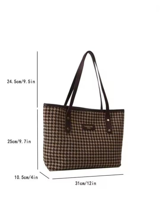 New doll tote bag with doll  Size:38/26cm_7