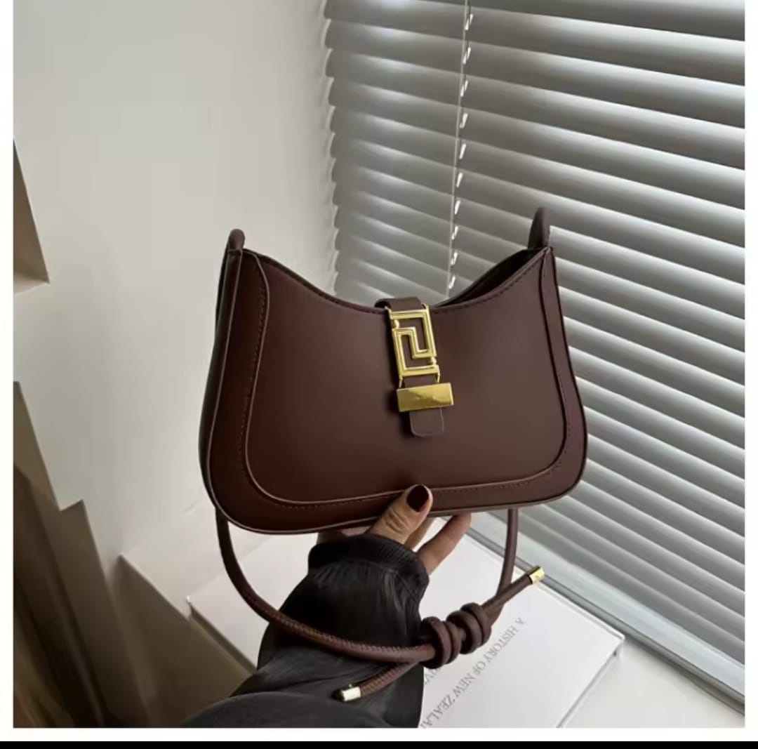 Fashion Casual Solid Bag  Material : leather Top class premium quality_1