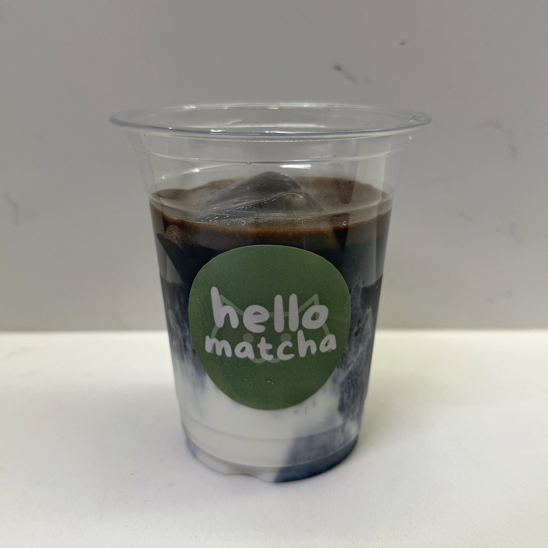 Iced Hojicha Latte
