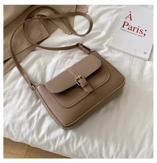 Premium purse Bag  Fully leather Women Large Capacity Messenger Bag_2