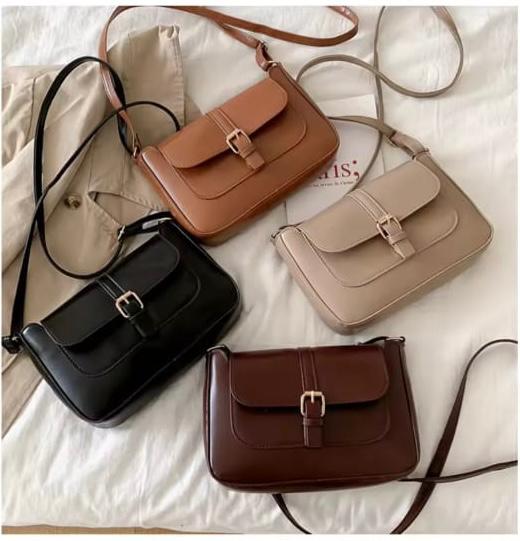 Premium purse Bag  Fully leather Women Large Capacity Messenger Bag_1