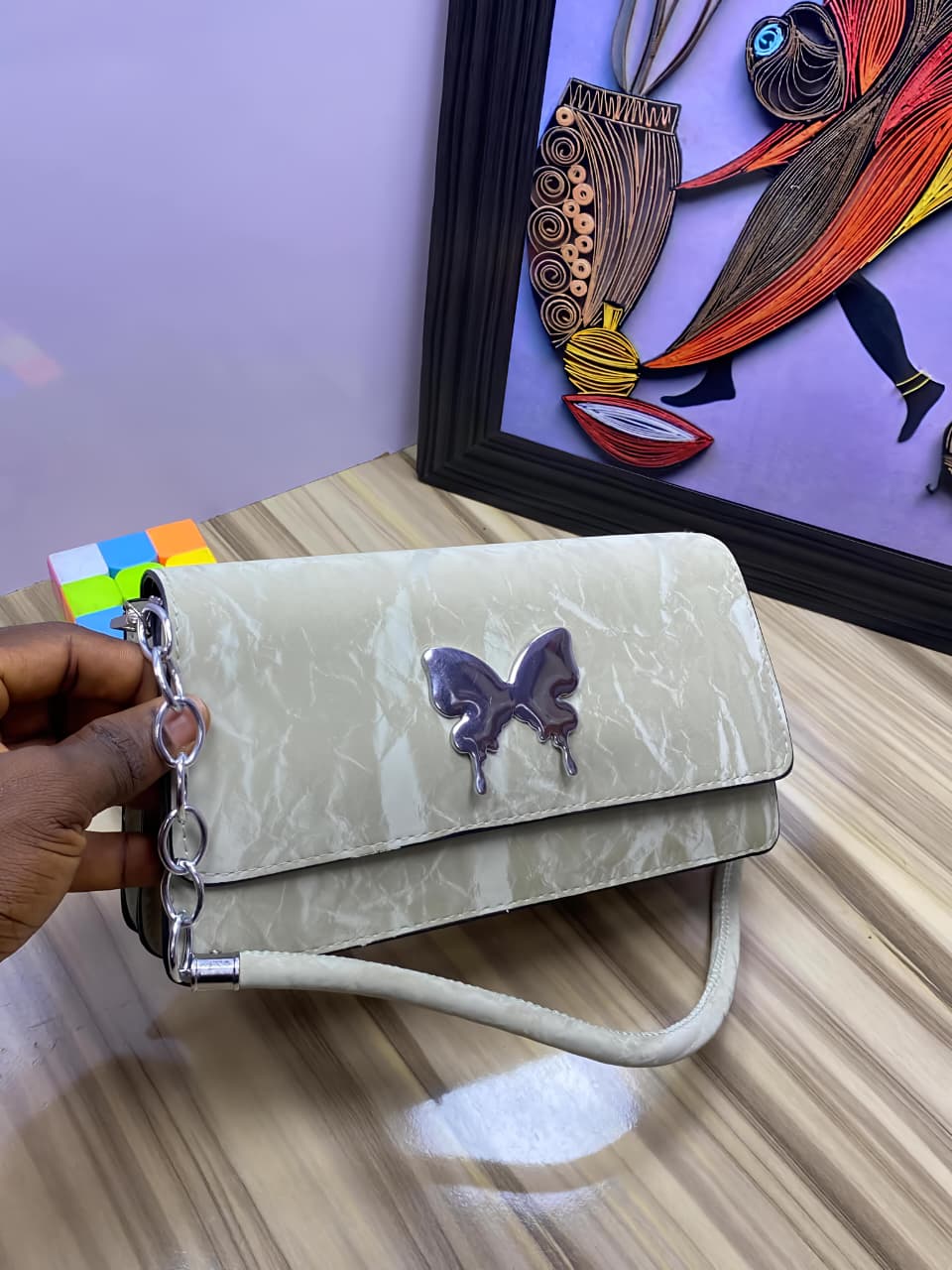 Butterfly Ladies Bag  Material: PU Leather_4
