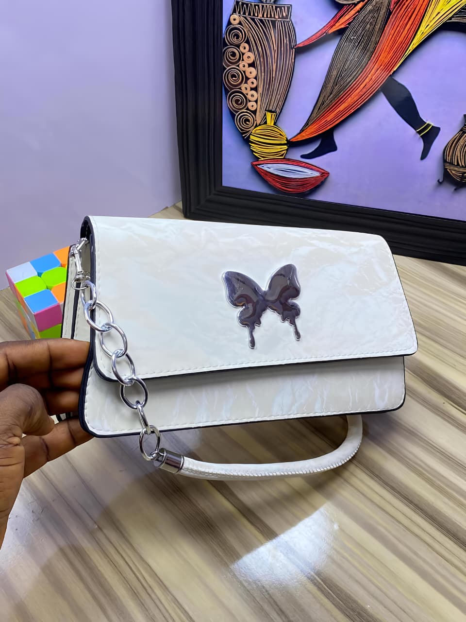 Butterfly Ladies Bag  Material: PU Leather_1