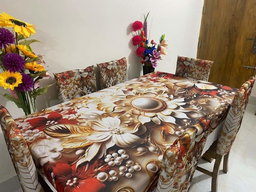 Original 3D Printed Dining Chair Table Cover  অরিজিনাল 3D ডাইনিং টেবিল ও চেয়ার কাভার সেট।