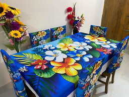 Original 3D Printed Dining Chair Table Cover  অরিজিনাল 3D ডাইনিং টেবিল ও চেয়ার কাভার সেট।