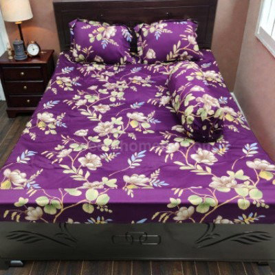 Twill cotton bed sheet  ৪ পিস এর সেট।_10