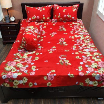 Twill cotton bed sheet  ৪ পিস এর সেট।_2