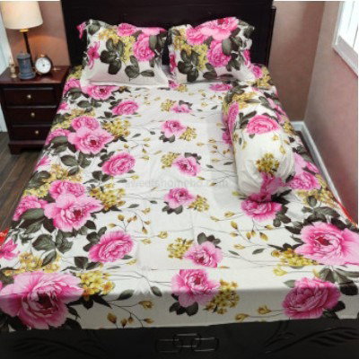 Twill cotton bed sheet  ৪ পিস এর সেট।_11