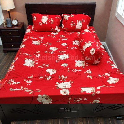 Twill cotton bed sheet  ৪ পিস এর সেট।_13