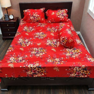 Twill cotton bed sheet  ৪ পিস এর সেট।_17